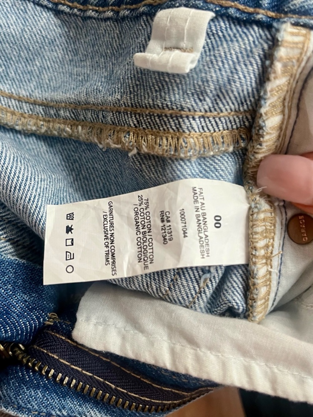 Garage Ripped Wide-Leg Jeans - Picture 6 of 6